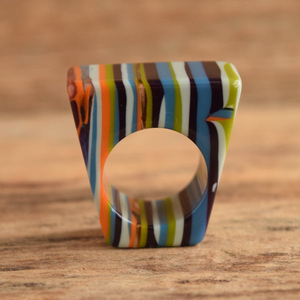 Sobral LEDA Pop Art Ring - Size 8